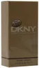 Braune Verpackung des DKNY Be Delicious Men Aftershave mit weißem Logo und ovalem Etikett. Náhled obrázku produktu