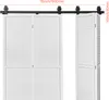 Sistema di porte scorrevoli a libro SucceBuy, 193 cm, nero Anteprima dell’immagine prodotto 8