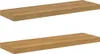 Two wooden shelves against a white background. Náhled obrázku produktu