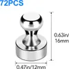24x-72x Neodym Magnete Pinnwandmagnet für Tafel Produktbild-Vorschau 4