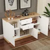 MODFU Sideboard mit Schubladen,Aufbewahrungsschrank Drei Produktbild-Vorschau 1