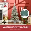 HOMCOM Weihnachtsbaum mit LED-Leuchten, 90 cm Christbaum Produktbild-Vorschau 5