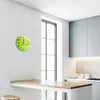 Glasuhr Wanduhr Küchenuhr Echt-Glas 30fi cm Gras grün Produktbild-Vorschau 5