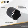 A close-up of a diamond core drill bit with descriptive text and branding. Produktbild-Vorschau