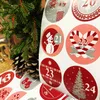 Oblique Unique 24 Adventskalender Sticker Zahlen Aufkleber Produktbild-Vorschau 3