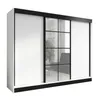 Oravelle 200 cm Weiß 2, 3-türiger Kleiderschrank mit Produktbild-Vorschau 1