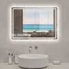 Miroir de salle de bain Bluetooth 80x60 cm, tricolore + Voir les images du produit 1