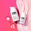Two bottles of K18 Leave-In Molecular Repair Hair Mask are shown, with text and graphics illustrating the product's usage and quantity. Voir les images du produit