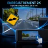 AutoSky 2K Dashcam caméra de voiture avec WLAN G capteur Voir les images du produit 2