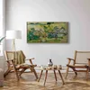 Italienischer Leinwand Leinwandbild - Farms near Auvers Produktbild-Vorschau 2