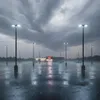 Kobi SV mast, 3 meter, grijs, geschikt voor lamp en camera Productafbeelding-voorbeeld 5