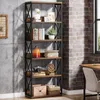 Libreria in stile industriale Tribesigns, altezza 178 cm, 6 Anteprima dell’immagine prodotto 6