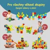 Olvy magnetické stavebnice 74 dílků - Montessori stavebnice Náhled obrázku produktu 8