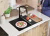 PRIMAGRAN Granitspüle Alles Schwarz 78x50cm, Spülbecken 1 Produktbild-Vorschau 3