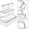 4 Stück kühlschrank organizer, stapelbare kühlschrank Produktbild-Vorschau 8