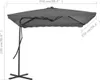 Sonnenschirm mit Stahl-Mast 250x250 cm Anthrazit Produktbild-Vorschau 6