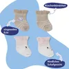 Calcetines para bebé Zapf, diseño de oveja, 2 pares, 43 cm Vista previa de la imagen del producto 5