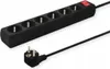 Savio LZ-04 Steckdosenleiste, 6 Steckdosen, 5m 6 Produktbild-Vorschau 2