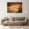 Bilder auf glas - Pizza Käse Tomaten - 100x70cm - Produktbild-Vorschau 7