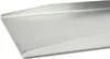 A close-up, angled view of a stainless steel grill plate. Produktbild-Vorschau