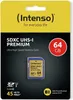 Scheda SD SDHC UHS-I 64GB Intenso Premium 1 Adattatore Anteprima dell’immagine prodotto 6