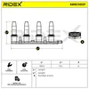 RIDEX 689C0027 Zündspule 12V für OPEL Corsa D Schrägheck Produktbild-Vorschau 8