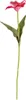 HOMLA Künstlicher Zweig HUBIS Hibiskus rosa 45 cm Produktbild-Vorschau 1