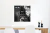 MuchoWow® Poster Silber - Weiblich - Schwarz 50x50 cm - Produktbild-Vorschau 5