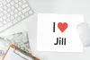 MuchoWow® Mauspad Mousepad Ich liebe -Jill- Girl 23x19 cm - Produktbild-Vorschau 5