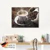 Marco Mayer: Heißer Kaffee - dampfender Kaffee - Glasbild, Produktbild-Vorschau 5