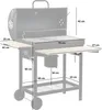 BBQ-Toro Holzkohle Grillwagen | Ø 42 x (L) 80 cm | Premium Produktbild-Vorschau 1
