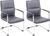 2er Set Besucherstuhl Seattle grau Produktbild-Vorschau 1