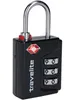 Travelite TSA 3 pezzi blocco combinato TravelSentry Nero Anteprima dell’immagine prodotto 1