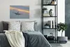 MuchoWow® Poster Flugzeug fliegt dem Sonnenuntergang Produktbild-Vorschau 4