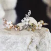 Helix Piercing „Perlmutt Blume mit Zirkonia“ Klar Produktbild-Vorschau 4