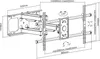 Equip Wandhalterung  37"-90"/1TFT schwenkb.5Gelenke  75Kg Produktbild-Vorschau 4