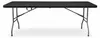 Aga Garten Klapptisch 240x74x74 cm Schwarz Produktbild-Vorschau 4