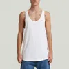 G-STAR LASH MUSCLE TANK TOP Weiß Produktbild-Vorschau 3