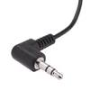 A close-up shot of a 3.5mm audio jack with a right-angle connector. Produktbild-Vorschau