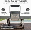 CASARIA® Sonnenliege klappbar Wetterfest mit Dach Produktbild-Vorschau 5