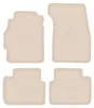 DURBAN Beige Velours-Fußmatten-Set für Honda Civic VI Produktbild-Vorschau 1