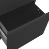 vidaXL Aktenschrank mit Rollen Anthrazit 39x45x60 cm Stahl Produktbild-Vorschau 6