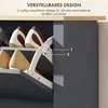 Armadietto per scarpe HOMCOM con 2 ante a ribalta e Anteprima dell’immagine prodotto 5