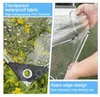(3x6m)Plane Transparent mit ösen, 260g/m² PVC Abdeckplane Produktbild-Vorschau 3