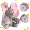 Interaktiver Peek-a-boo Plüschelefant, zartrosa Produktbild-Vorschau 2