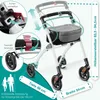 ELONEO Wohnungsrollator 54cm breit, faltbar und leicht, Produktbild-Vorschau 3