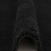 Luxus Super Soft Hochflor Teppich Silky Schwarz Rund, Produktbild-Vorschau 3