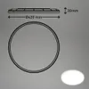 Ultraflache LED Deckenlampe mit Bewegungsmelder - IP44 - Produktbild-Vorschau 5