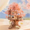Puzzle 3D, Treehouse Sakura, Rolife, 535 pieces Podgląd zdjęcia produktu 3