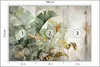 Muralo Vlies Fototapete Tropische BLÄTTER Aquarell Produktbild-Vorschau 2